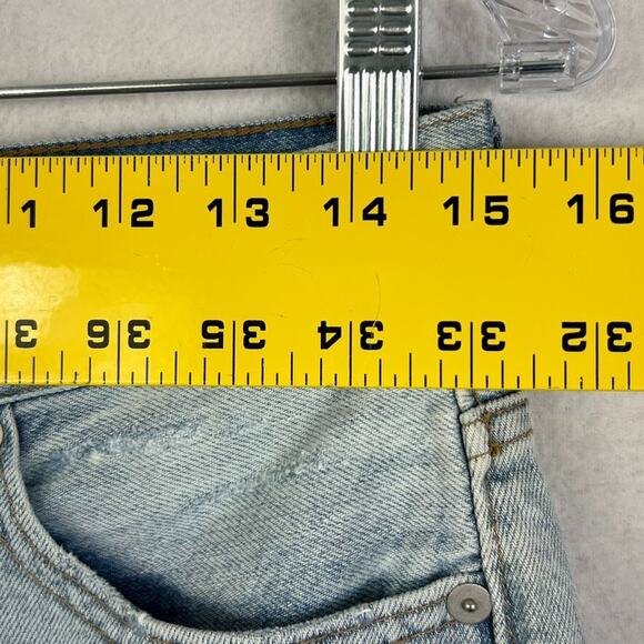 Madewell Jean Womens 28 Perfect Vintage High Rise Denim 100% Cotton 5 Pocket - Picture 10 of 11